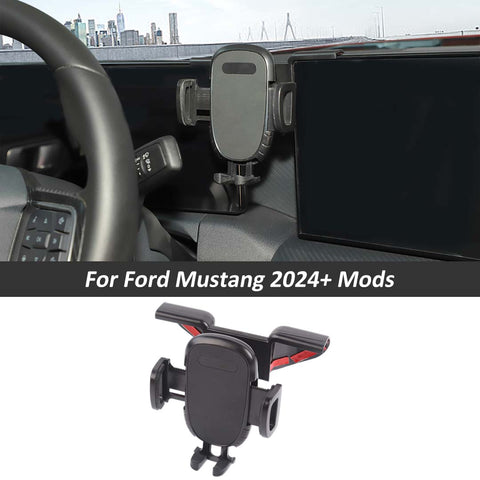 For 2024+ Ford Mustang Center Console Dashboard Phone Holder Bracket