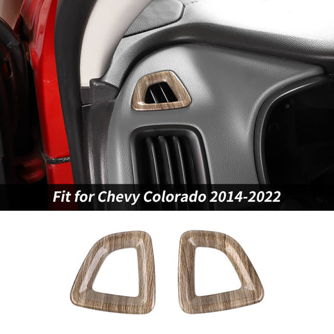 For 2014-2022 Chevy Colorado Center Console Side Air Vent Cover Trim Small