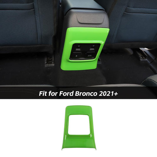 Rear Window Switch Panel Decoration Cover Trim For Ford Bronco 2021+ Accessories | CheroCar