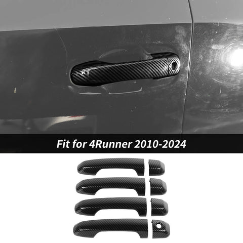For 2010-2024 Toyota 4Runner Door Handle Trim Decor Cover No Smart Lock Hole