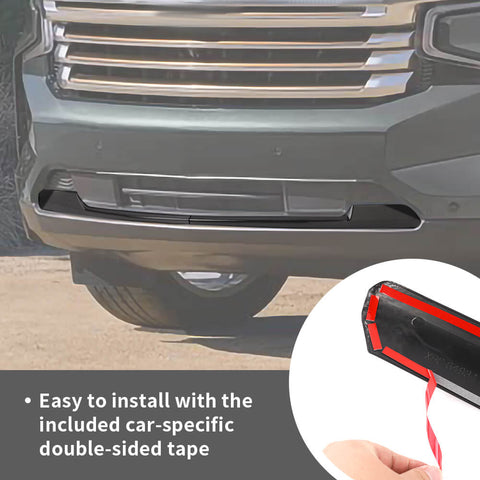 For 2020-2023 Chevy Suburban/Tahoe Front Bumper Molding Trim Cover Decor Strip