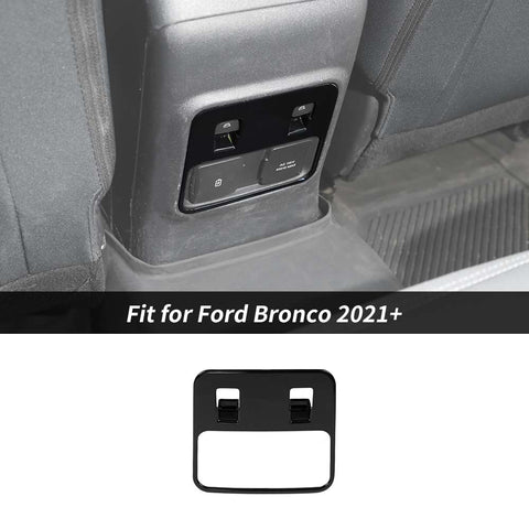 Rear Window Switch Button Panel Frame Decoration For Ford Bronco 2021+ Accessories | CheroCar