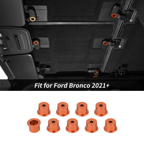 For 2021+ Ford Bronco 4-Door 9 x Hard Top Switch Replacement Cover Ring