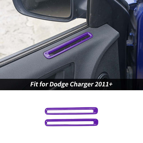 Interior Door Air Vent Frame Trim Cover For Dodge Charger 2011+ Accessories｜CheroCar