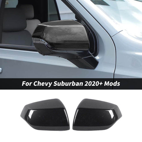 For 2020+ Chevy Suburban/Silverado EV/GMC Sierra EV Rearview Side Mirror Cover Caps