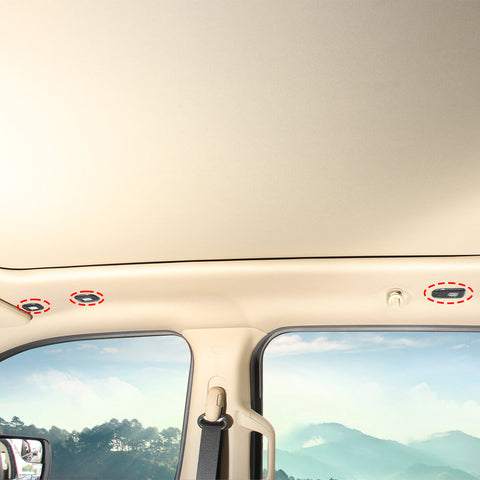 For 2018+ Dodge RAM Car Roof Horn Ring/Reading Light Trim Cover