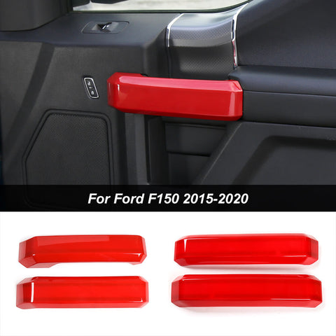 Interior Trim Full Set Available Separately Red For Ford F150 2015-2020 Accessories | CheroCar