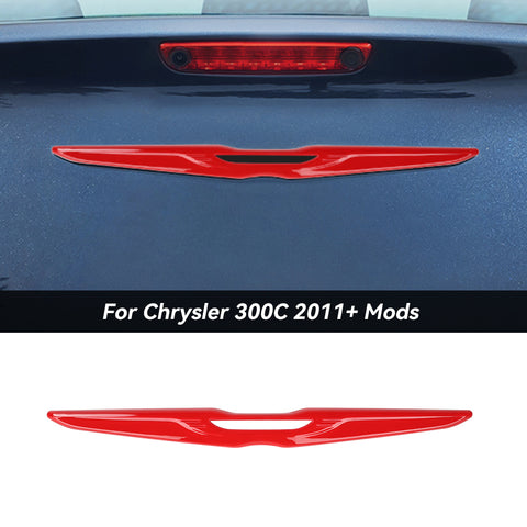 For 2011+ Chrysler 300/300C Rear Car Logo Protect Decor Cover Trim Bezel