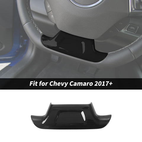 For 2017+ Chevrolet Camaro Steering Wheel Lower Decor Cover Trim Bezels