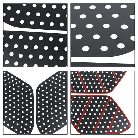 For 2010-2023 Toyota 4Runner Rear Triangular Window Glass Plate Trim Decor Cover Bezels