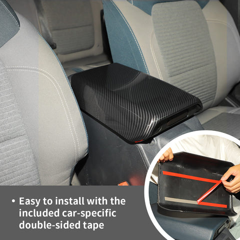 For 2021+ Ford Bronco Center Console Armrest Box Panel Trim Cover Protector