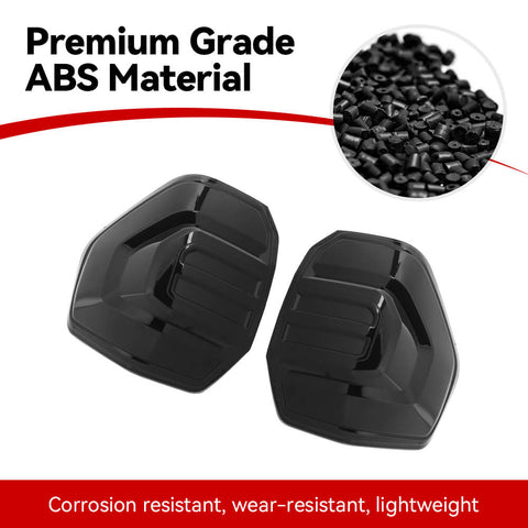 For 2024+ 4Runner Smoked Black Rear Taillight Lamp Cover Guard Trim