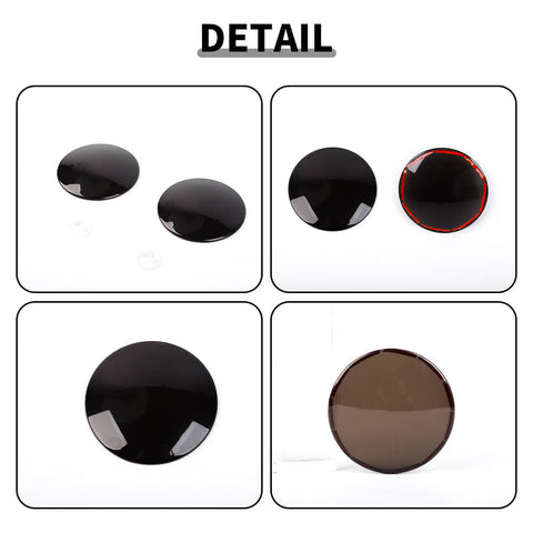 For 2011-2014 Dodge Charger Front Bumper Fog Light Lamp Decor Cover Trim Bezels