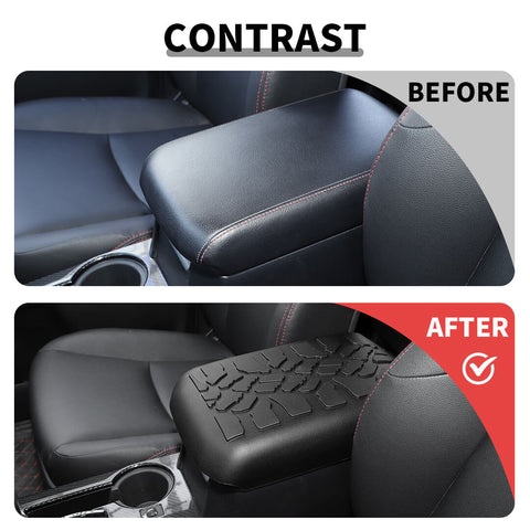 For 2010-2023 4Runner Center Console Armrest Box Pad Cover Protector Trim Cushion