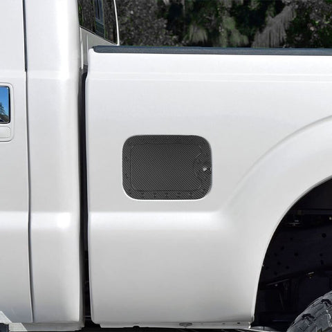 For 2008-2016 Ford F250/F350/F450/F550 Gas Cap Fuel Door Gas Tank Cover Trim