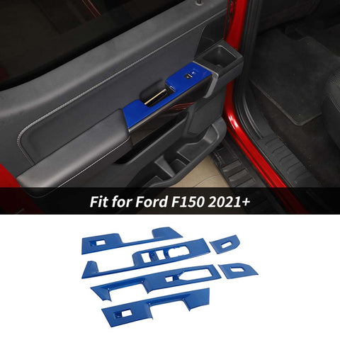 Window Lift Switch Panel Frame Trim Cover For Ford F150 2021+ Accessories | CheroCar