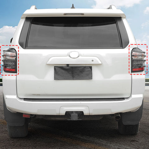 For 2014-2023 4Runner Front  Rear Head Light Lamp Guards Protector Cover Trim Kit