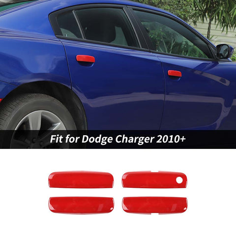 Exterior Door Handle Decor Cover Trim Bezel For Dodge Charger 2010+ Accessories | CheroCar