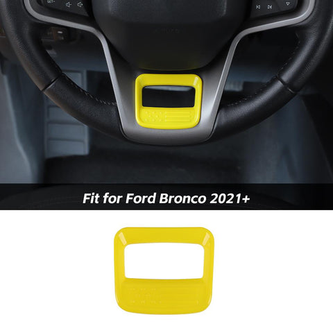 Steering Wheel Trim Decor Cover For Ford Bronco 2021+ US Flagh Accessories | CheroCar