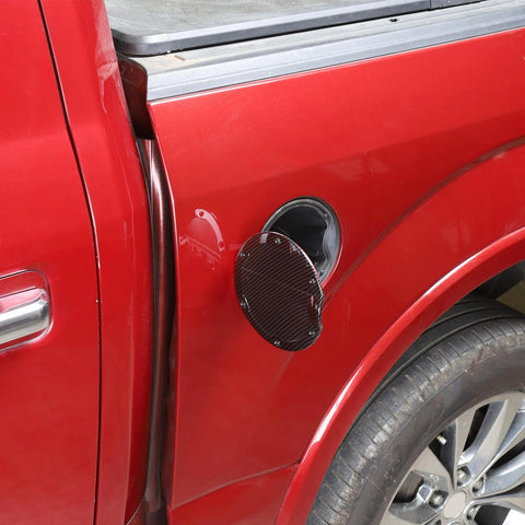 Filler Fuel Door Tank Gas Cap Cover Trim For Ford F150 2015-2020 Accessories | CheroCar