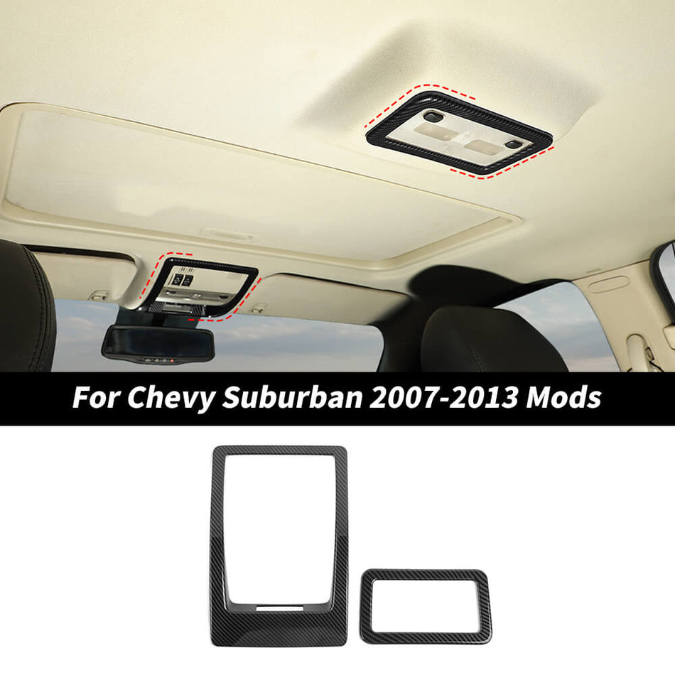 For 2007-2013 Chevy Suburban/Avalanche/Tahoe//GMC-YUKON/SIERRA Interior Reading Light Lamp Cover Trim