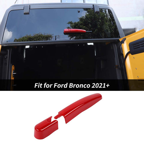 Rear Windshield Window Rain Wiper Cover Trim For Ford Bronco 2021+ Accessories | CheroCar