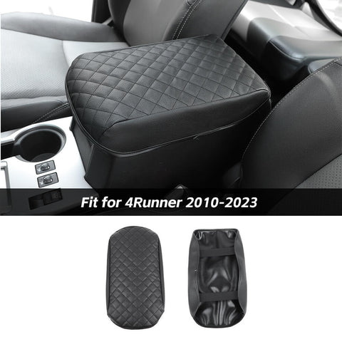 For 2010-2023 Toyota 4Runner Center Console Cover Armrest Box Leather Pad Cover