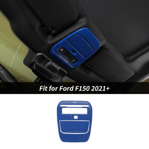 Front Roof Reading Light Lamp Panel Cover Trim For Ford F150 2021+ Accessories | CheroCar