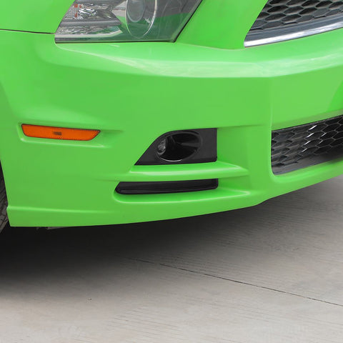 For Ford Mustang 2010-2014 Mustang Front Fog Iight Trim Black