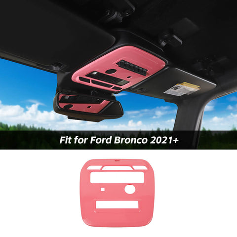 Front Reading Light Panel Trim Cover For Ford Bronco 2021+ Accessories | CheroCar