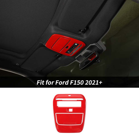 Front Roof Reading Light Lamp Panel Cover Trim For Ford F150 2021+ Accessories | CheroCar