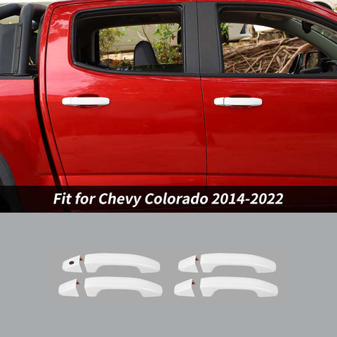 For 2014-2022 Chevy Colorado Door Handle Shell Trims Cover Bezel