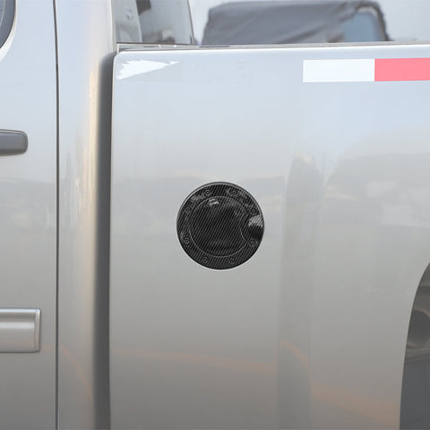 For 2007-2017 Chevy Silverado/GMC-SIERRA Chrome Gas Cap Door Fuel Tank Cover
