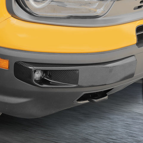 For 2021+ Ford Bronco Sport Front Bumper Fog Light Lamp Bezels Trim Cover