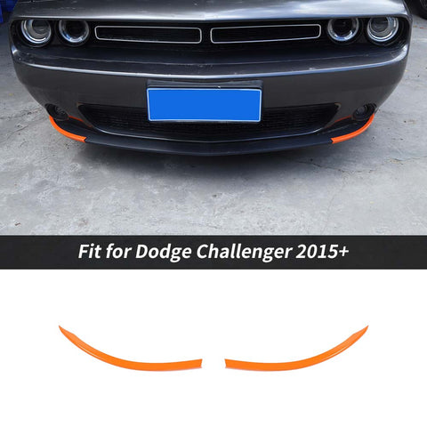 Front Bumper Lip Strip Trim Bezel for Dodge Challenger 2015+ Accessories｜CheroCar