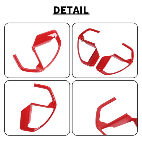 For 2024+ 4Runner Steering Wheel Button Frame Cover Trim