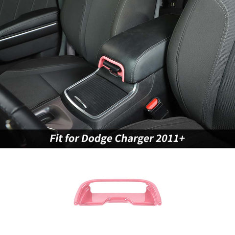 Car Armrest Box Switch Cover Trim Decor Frame For Dodge Charger/Chrysler 300C 2011+ Accessories | CheroCar