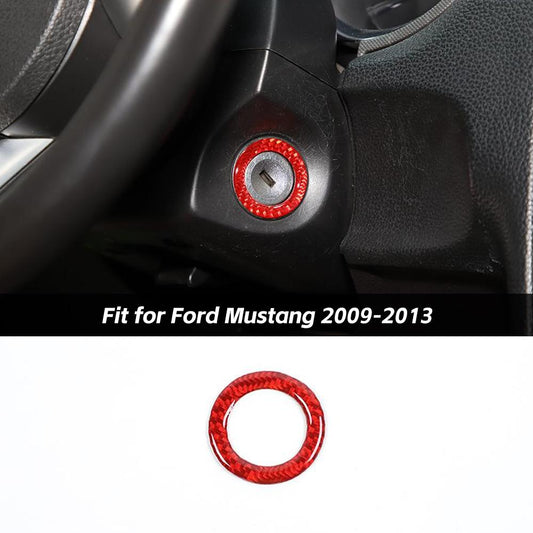 Engine Start Stop Switch Cover Trim For Ford Mustang 2009-2013 Accessories | CheroCar