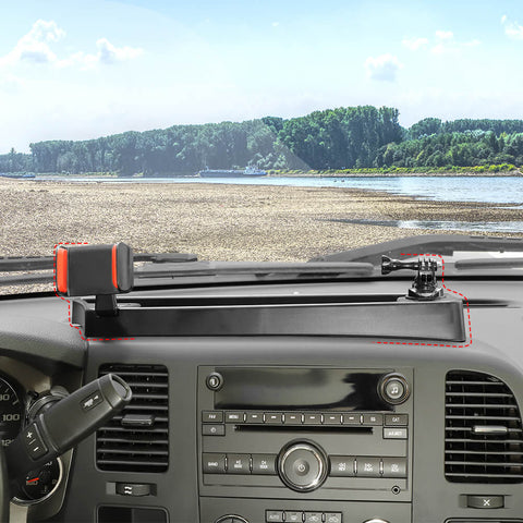 For 2007-2013 Chevy Silverado Center Console Phone Holder Stand Storage Box