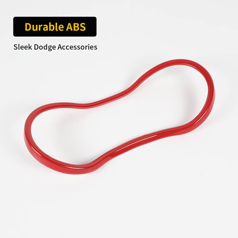 For 2011+ Dodge Durango Center Console Dashboard Instrument Ring Cover Trim