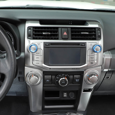 For 2010-2023 4Runner Center Console Audio Switch Button Knob Ring Cover Trim