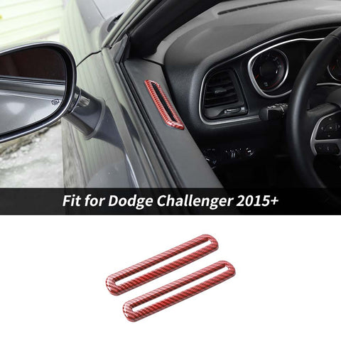 Door Air Outlet Vent Trim Cover For Dodge Challenger 2015+ Accessories｜CheroCar