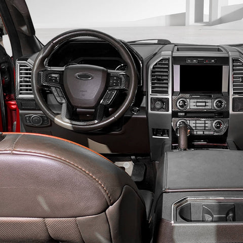For 2015-2020 Ford F150 Interior 35 x Full Set Decoration Trim