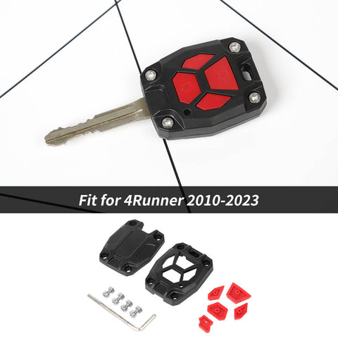 For 2010-2023 Toyota 4Runner Car Key Fob Decor Cover Case Trim Protector Shell