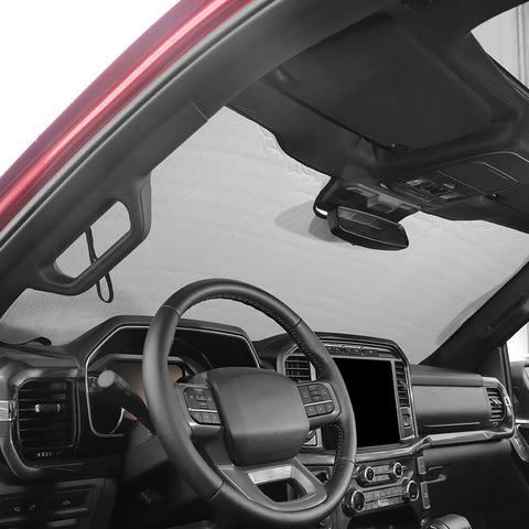 For Ford F150 2021+ Front Windshield Foldable Sunshade Sun Shade Visor Anti UV