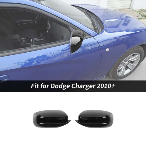 Side Door Mirror Covers Shell Cap Trim Cover for Dodge Charger 2010+｜CheroCar