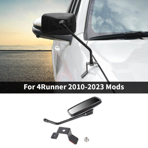 For 2010-2023 4Runner Front Mount Engine Hood Sand Board Rear View Mirror Trim