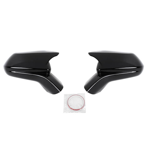 For 2016+ Chevy Camaro Rearview Mirror Caps Cover Overlay HORN Pattern