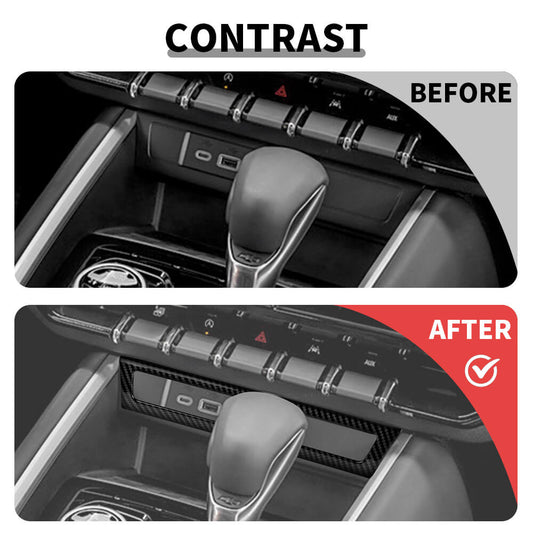 For 2023+ Chevy Colorado/GMC-CANYON Center Console USB Port Socket Panel Frame Trim Cover