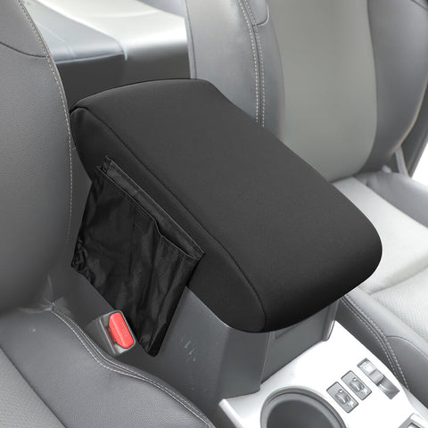 For 2010-2023 Toyota 4Runner Center Console Armrest Box Soft Cloth Pad Cover With Storage Bag